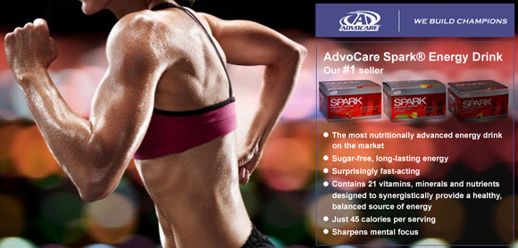 Advocare Spark Low Sugar Mental Focus Energy Drink