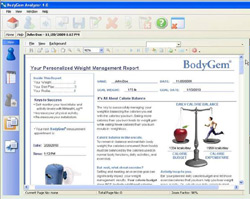 BodyGem Analyzer Software