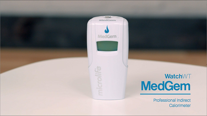 MedGem is a handheld indirect calorimeter that is your go-to solution for accurately measuring resting VO2 to determine your client's Resting Metabolic Rate (RMR).