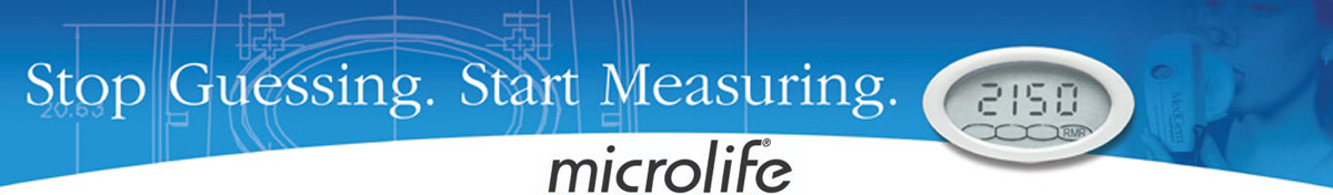 Microlife BodyGem and MedGem indirect calorimeters